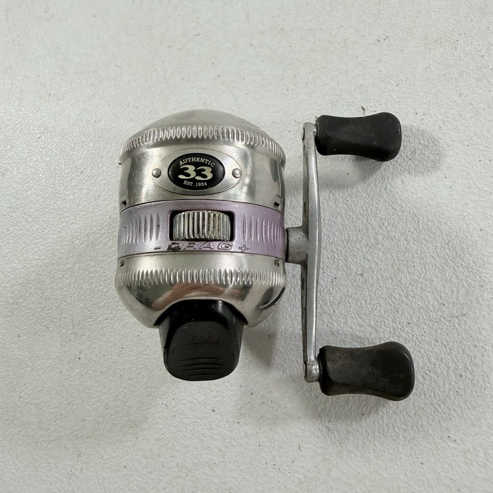 Zebco 33 Purple Band Spincasting Fishing Reel 33JP-C9